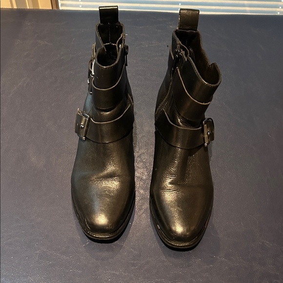 Barneys New York Black Ankle Boots. like new Euro 37 - Picture 2 of 6